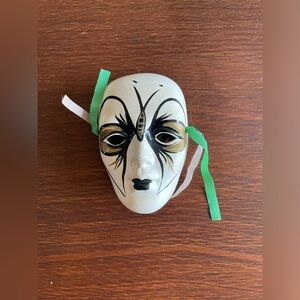 Vintage mini ceramic mask